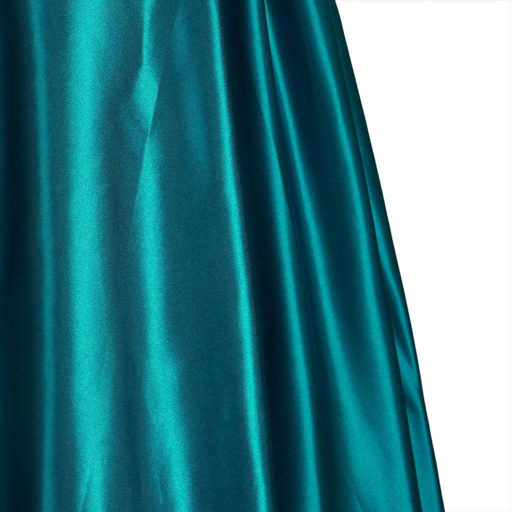 Emerald Green Medieval Empire Gown - Bridgerton Inspired Cosplay Costume-Astricos