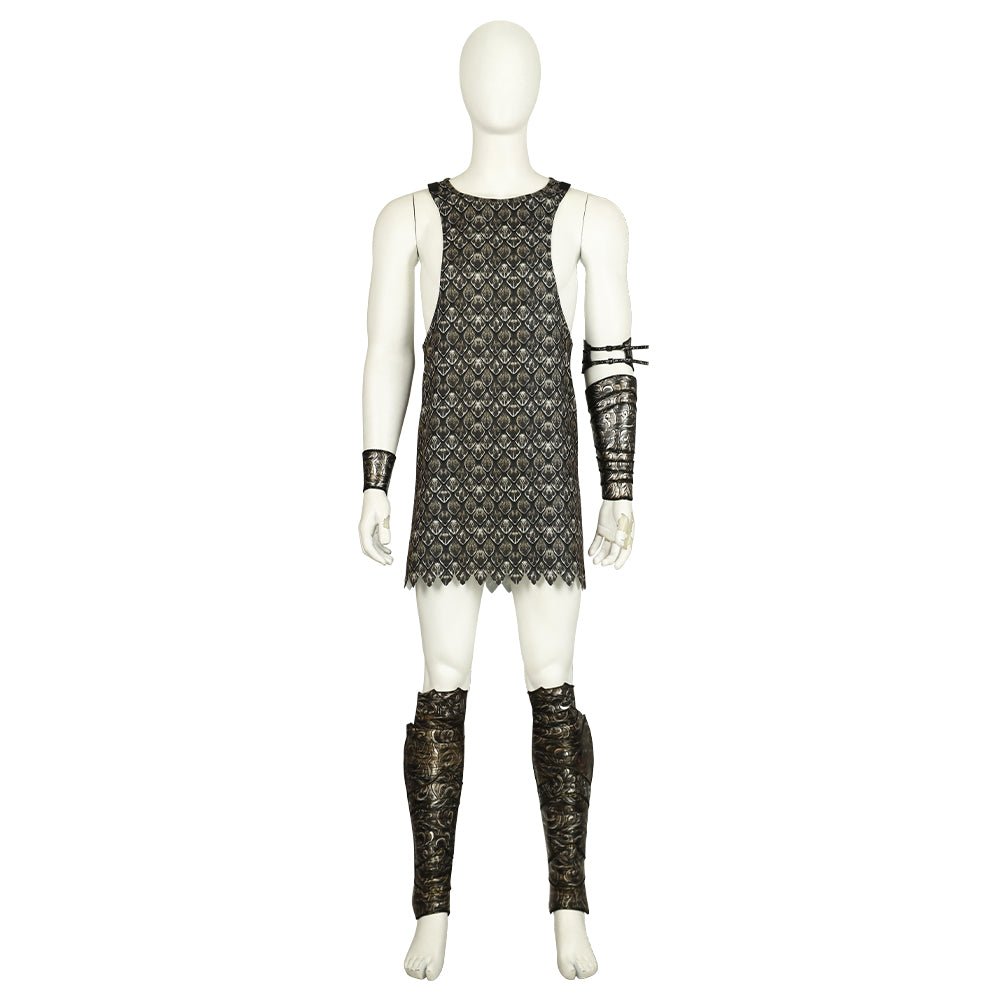 Men Elder Ring Messmer Cosplay Dress - Red Robe with Belt - Astricos