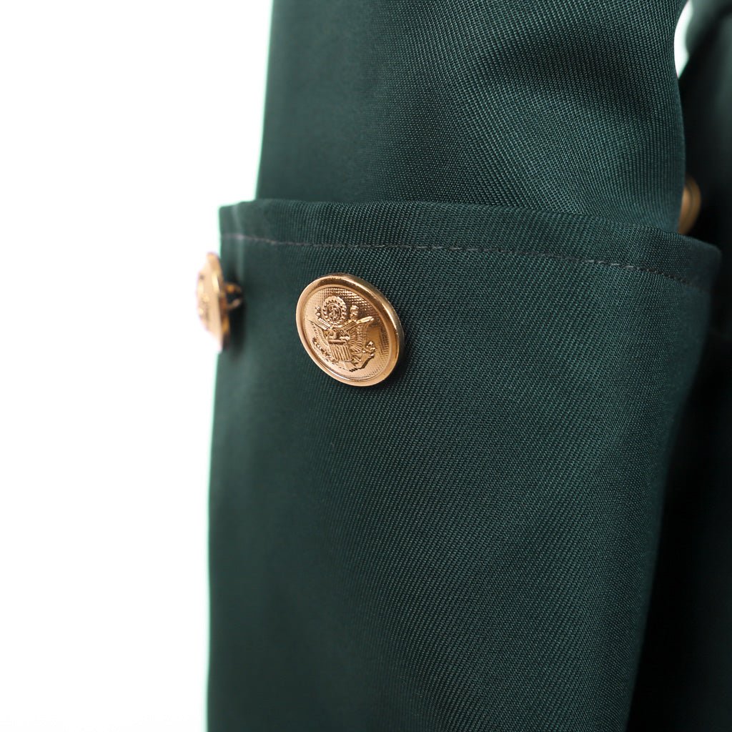 Men’s Colonial Green Military Coat - Victorian Regency Tailcoat | Hamilton Cosplay Jacket | Astricos-Astricos