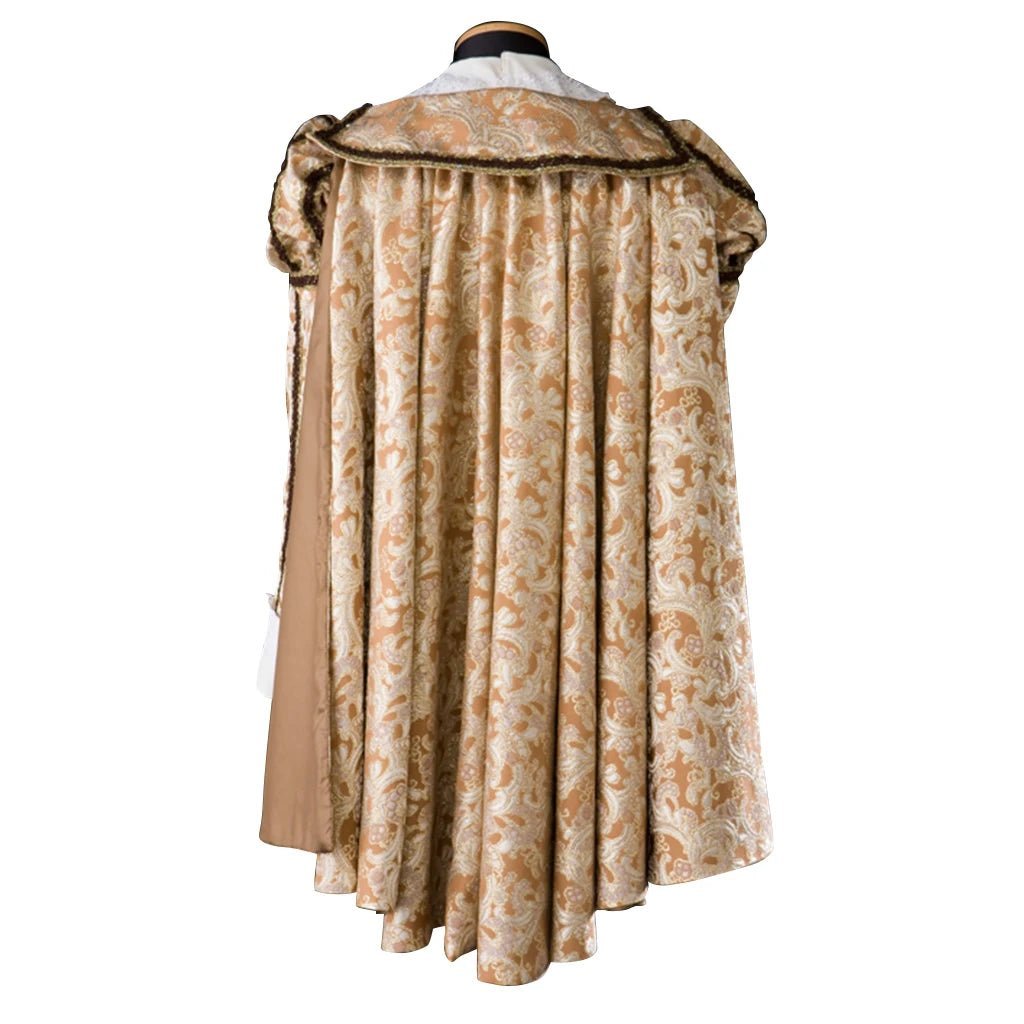 Men’s Medieval Knight Costume - Tudor Elizabethan Court Warrior Uniform with Cloak | Astricos-Astricos
