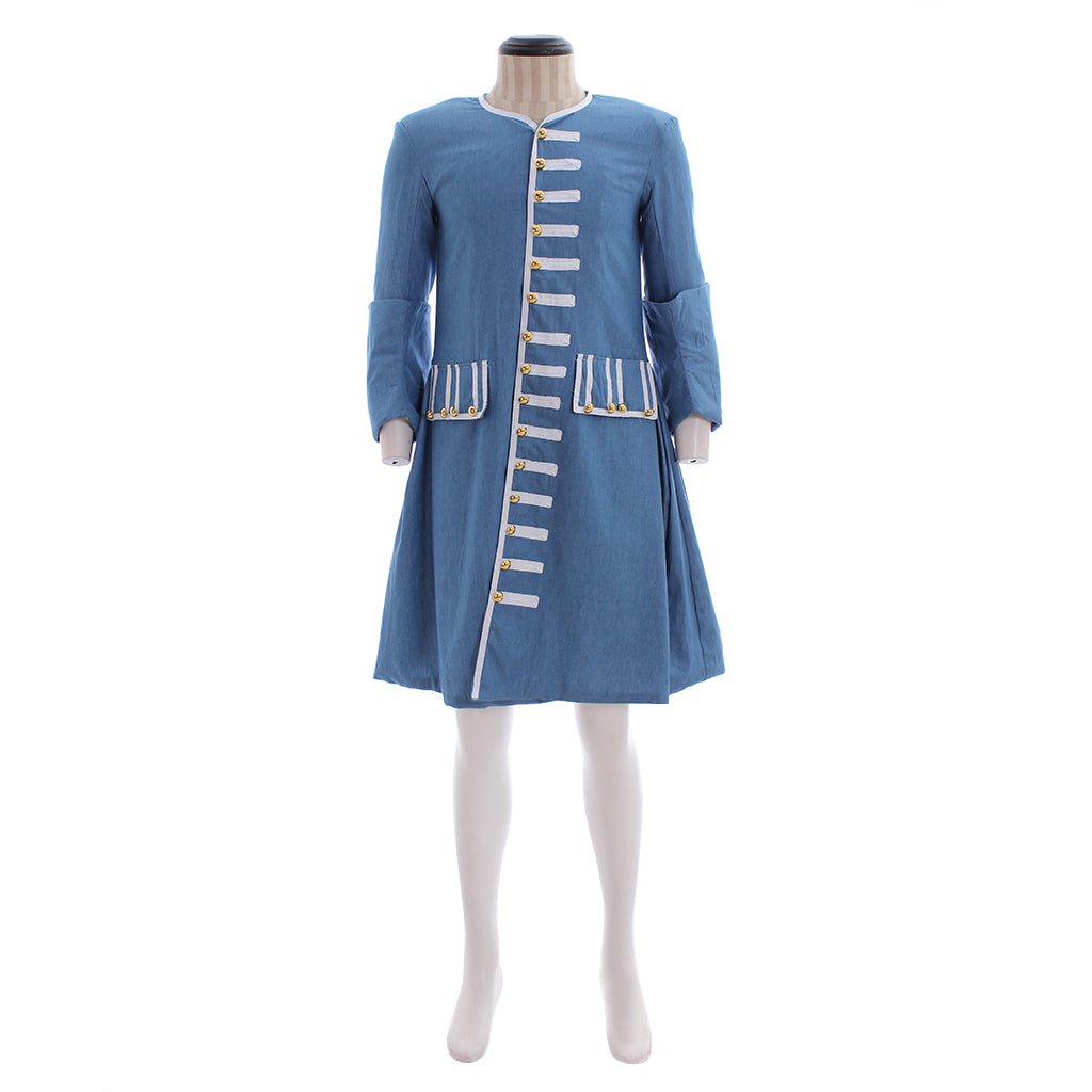 Men's Medieval Rococo Jacket - Colonial Cosplay Costume for Historical Reenactment | Astricos-Astricos