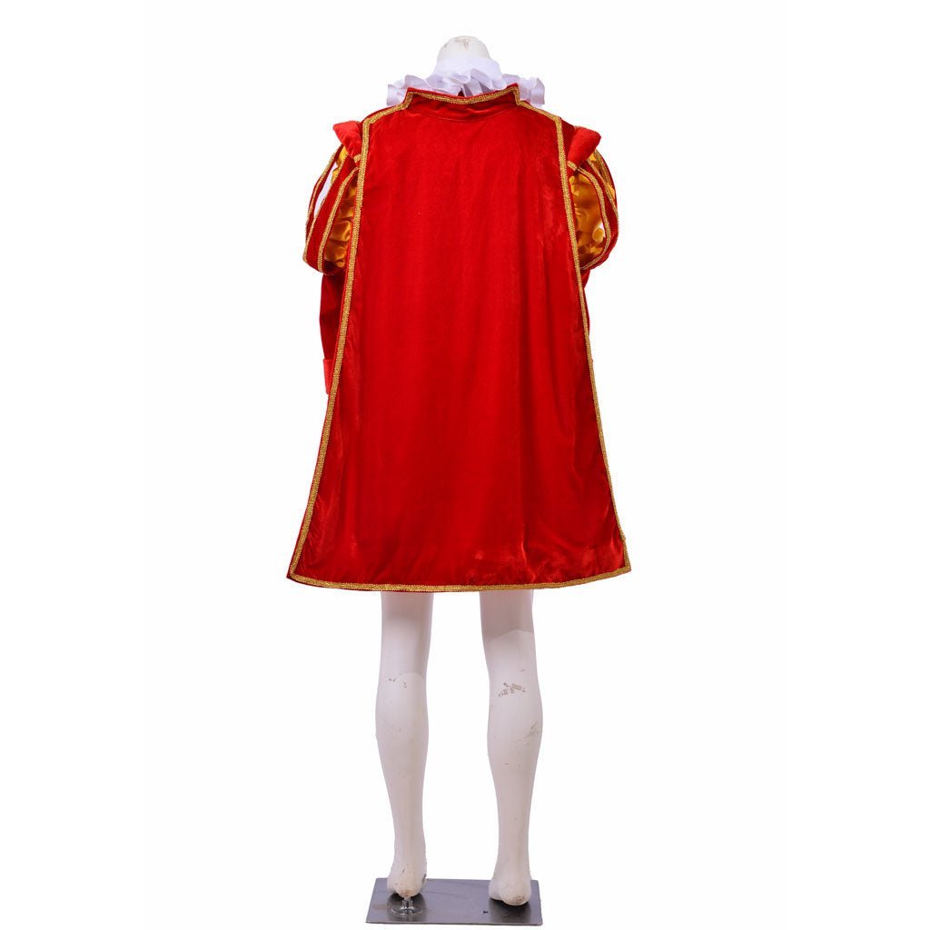 Men’s Tudor Renaissance Cosplay Costume - Elizabethan Era King’s Suit with Hat | Astricos-Astricos