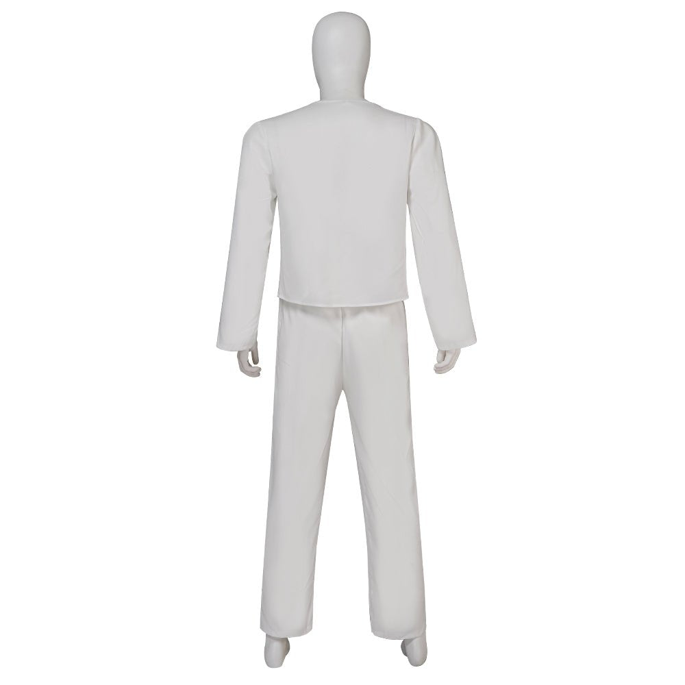 Mighty Morphin Power Rangers Tommy Oliver White Ranger Ninja Cosplay Costume - Astricos