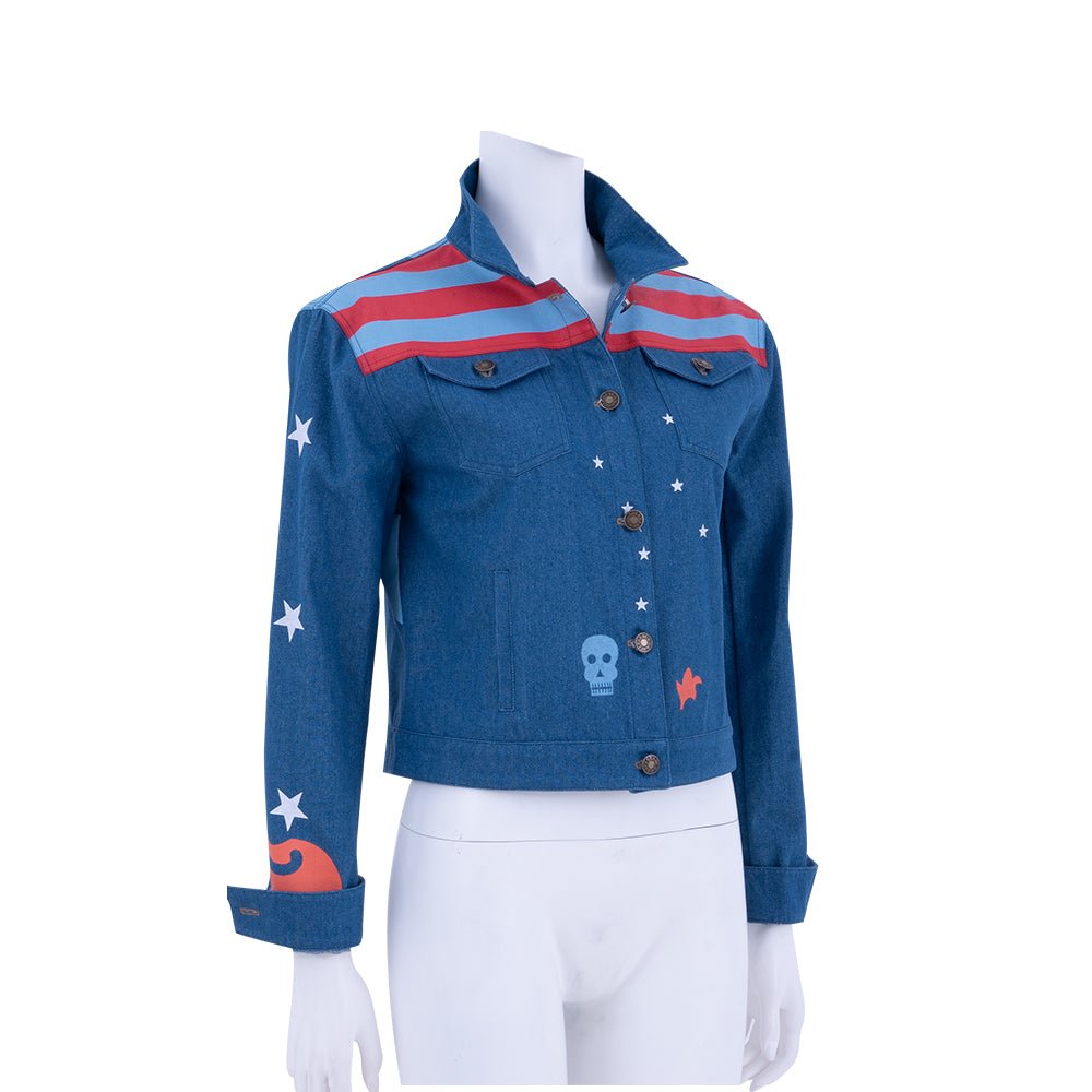 Miss America Chavez Denim Jacket – Marvel Multiverse Cosplay Costume, Halloween Outfit - Astricos