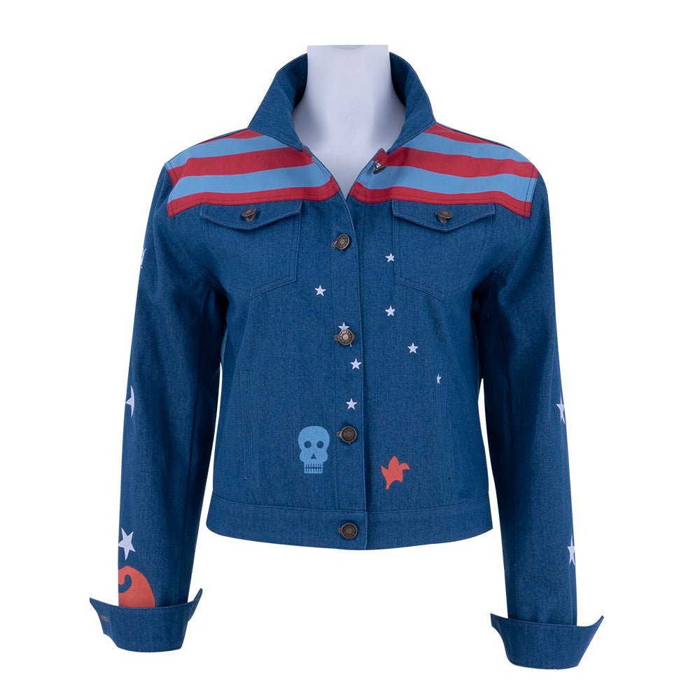 Miss America Chavez Denim Jacket – Marvel Multiverse Cosplay Costume, Halloween Outfit - Astricos