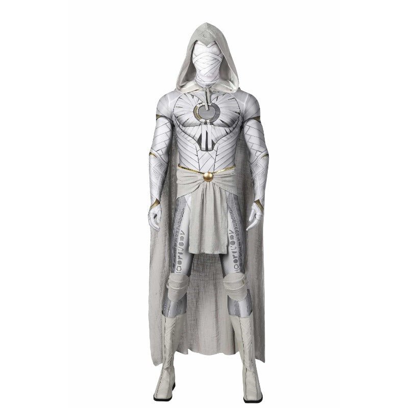 Moon Superhero Mr Knight Cosplay Costume Marc Spector Adult Halloween Party Suit - Astricos