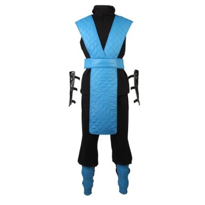 Mortal Kombat Sub-Zero Cosplay Costume - Ninja Blue Fighter Outfit with Mask | Astricos-Astricos
