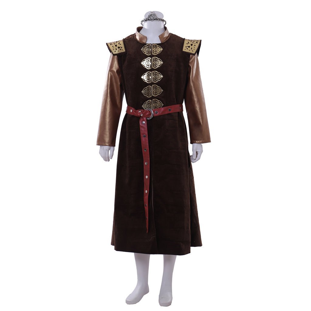 King Robert Baratheon Medieval Cosplay Costume - Authentic Crown & Outfit for Halloween & Carnival-Astricos