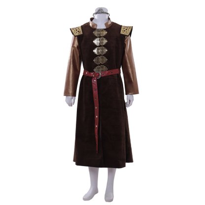 King Robert Baratheon Medieval Cosplay Costume - Authentic Crown & Outfit for Halloween & Carnival-Astricos
