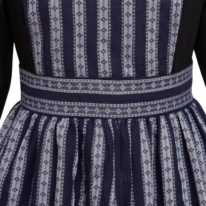 Sound of Music Maria Nun Costume Dress with Apron - Authentic Cosplay Outfit-Astricos