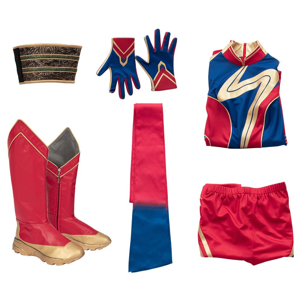 Ms. Marvel Kamala Khan Cosplay Costume from Captain Marvel 2 - Astricos