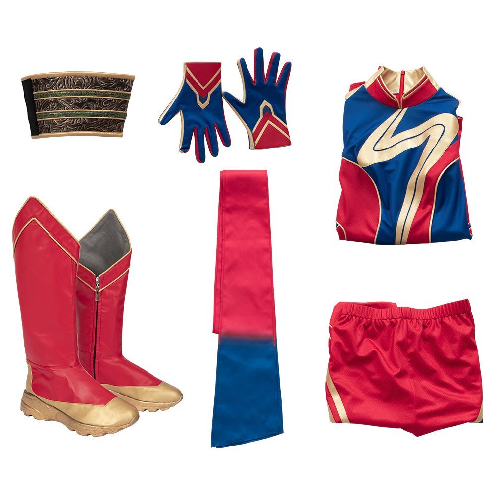 Ms. Marvel Kamala Khan Cosplay Costume from Captain Marvel 2 - Astricos
