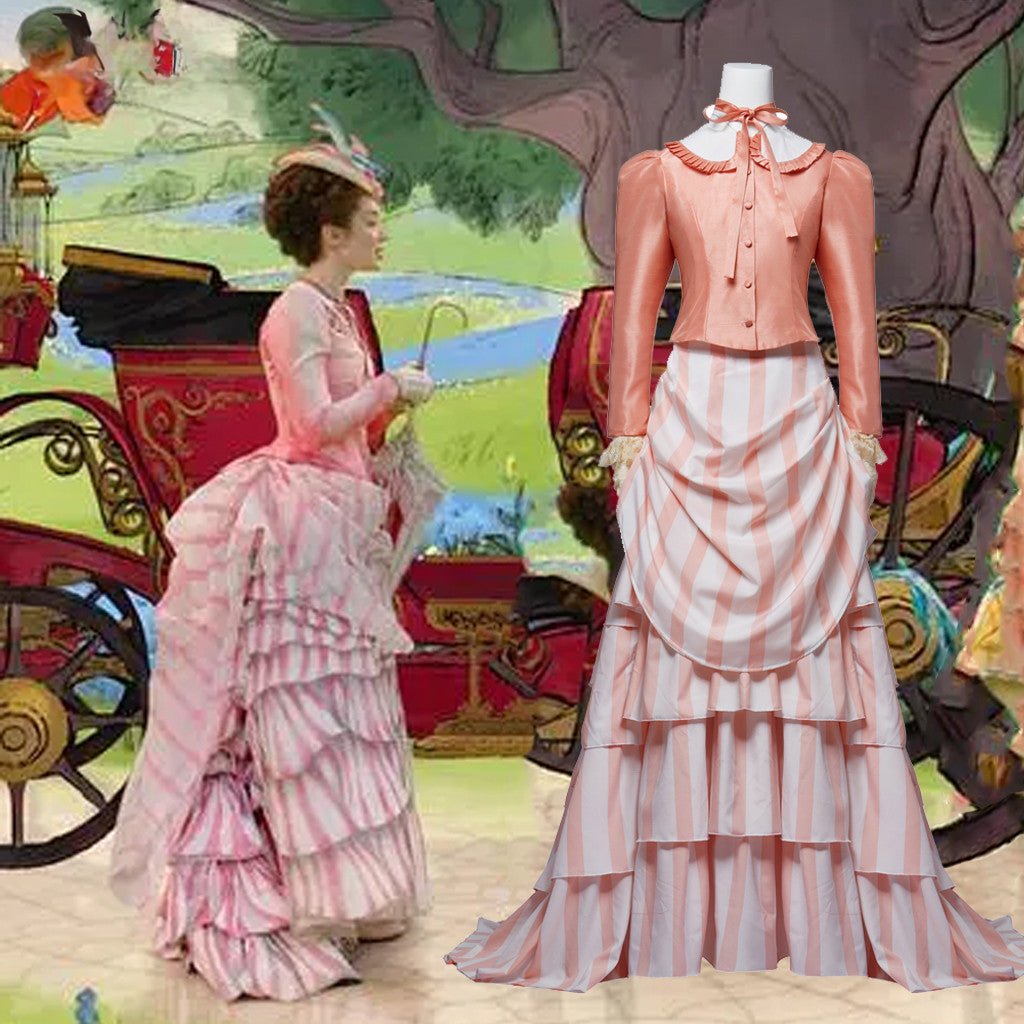 Victorian Mary Cosplay Dress - Medieval Renaissance Retro Gown for Women-Astricos