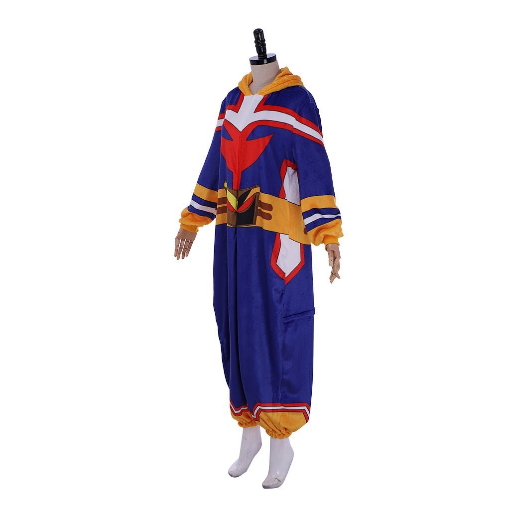 My Hero Academia All Might Cosplay Pajamas Jumpsuit - Official Design | Astricos-Astricos