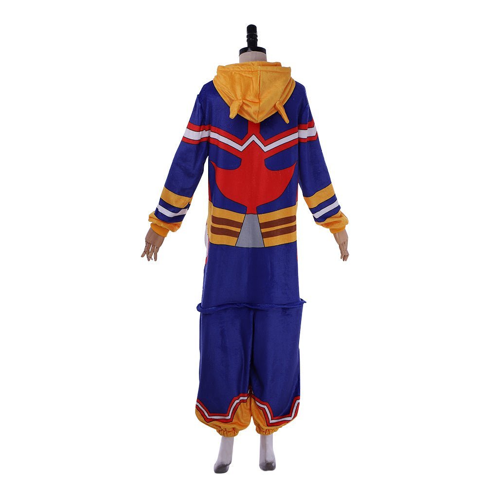 My Hero Academia All Might Cosplay Pajamas Jumpsuit - Official Design | Astricos-Astricos