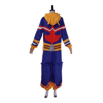 My Hero Academia All Might Cosplay Pajamas Jumpsuit - Official Design | Astricos-Astricos