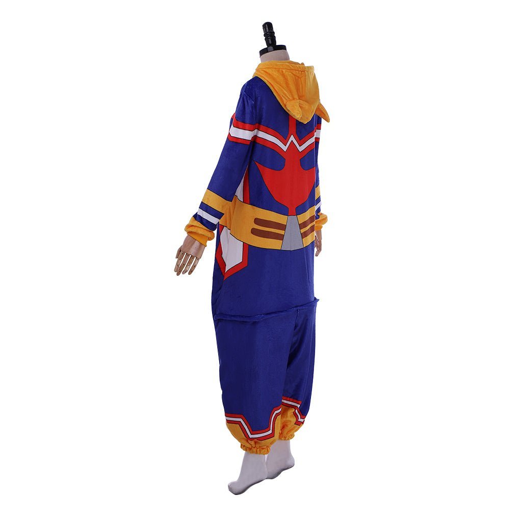 My Hero Academia All Might Cosplay Pajamas Jumpsuit - Official Design | Astricos-Astricos