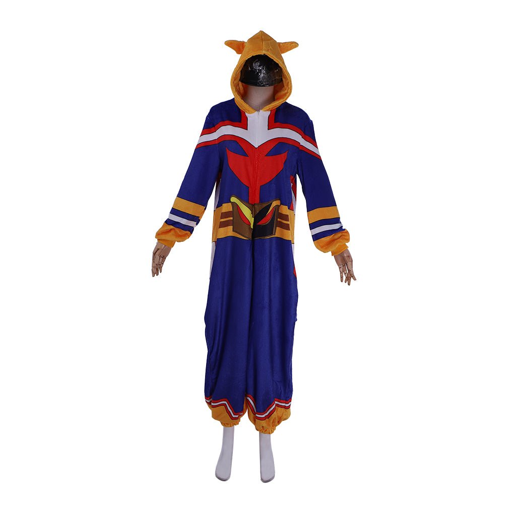 My Hero Academia All Might Cosplay Pajamas Jumpsuit - Official Design | Astricos-Astricos