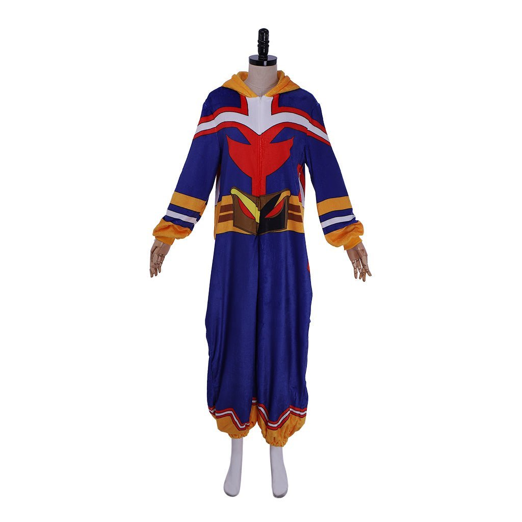 My Hero Academia All Might Cosplay Pajamas Jumpsuit - Official Design | Astricos-Astricos