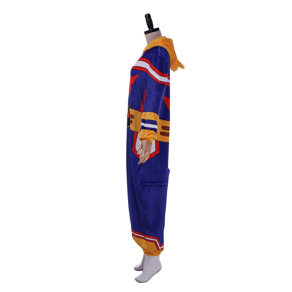 My Hero Academia All Might Cosplay Pajamas Jumpsuit - Official Design | Astricos-Astricos