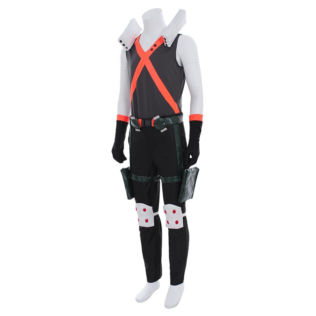 Katsuki Bakugou Cosplay Costume Full Set - My Hero Academia Explosive Hero Outfit-Astricos