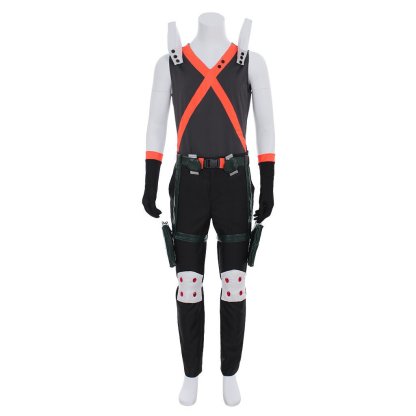 Katsuki Bakugou Cosplay Costume Full Set - My Hero Academia Explosive Hero Outfit-Astricos
