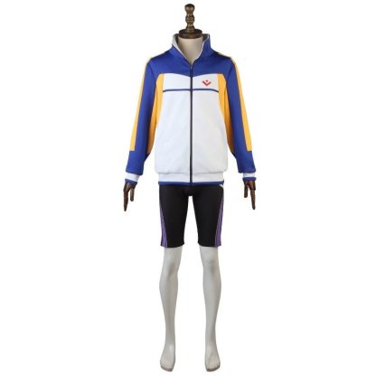 Nagisa Hazuki Cosplay Sports Suit Costume | Free! Iwatobi Swim Club Outfit - Astricos
