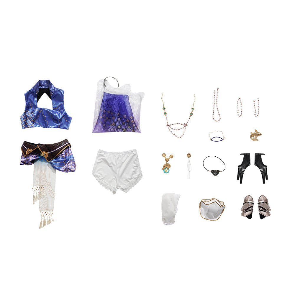 NARAKA: Bladepoint Valda Cui Women's Cosplay Costume Complete Skirt Set | Astricos-Astricos