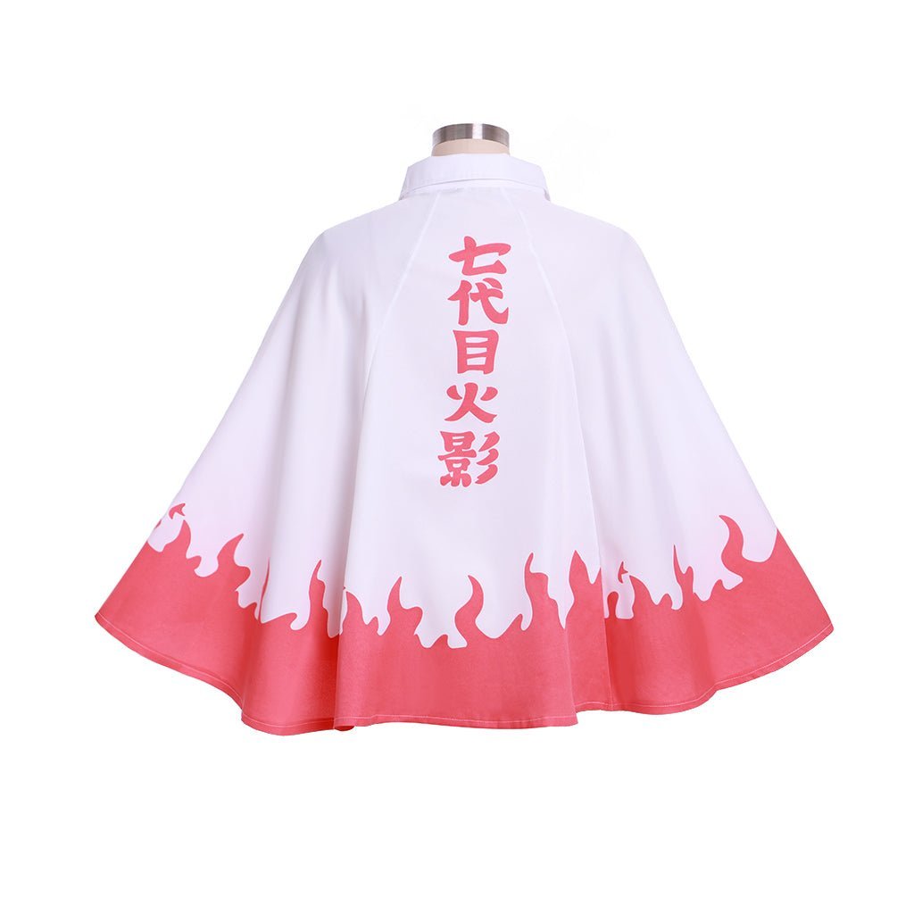 Naruto Shippuden Akatsuki Hokage Cloak Robe Coat - Premium Anime Cosplay Costume for Adults-Astricos
