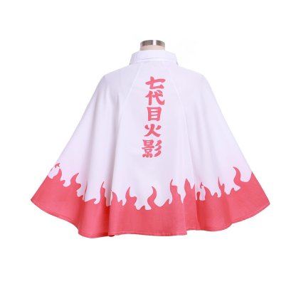 Naruto Shippuden Akatsuki Hokage Cloak Robe Coat - Premium Anime Cosplay Costume for Adults-Astricos