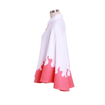 Naruto Shippuden Akatsuki Hokage Cloak Robe Coat - Premium Anime Cosplay Costume for Adults-Astricos