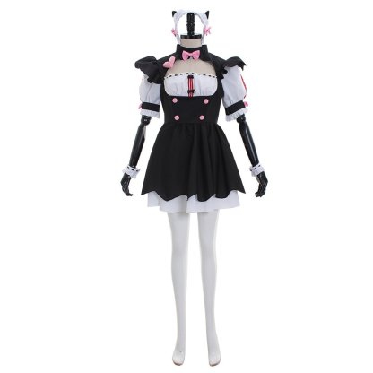 Nekopara Chocolate Maid Dress - Authentic Anime Cosplay Costume-Astricos
