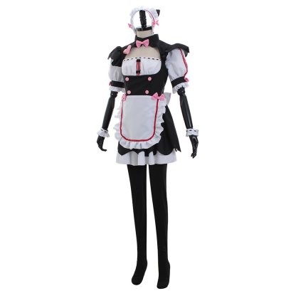 Nekopara Chocolate Maid Dress - Authentic Anime Cosplay Costume-Astricos