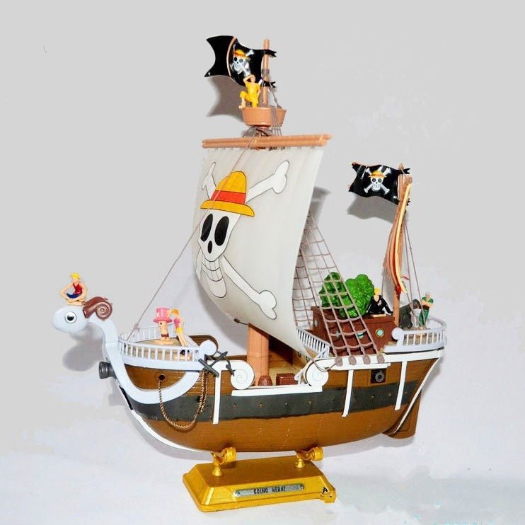 New Bandai One Piece Thousand Sunny & Going Merry Model Ship Collection Toy Gift - Astricos
