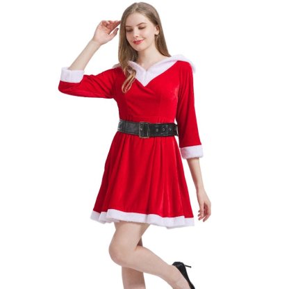 Medieval Christmas Cosplay Costume - Festive Party & Stage Performance Outfit-Astricos