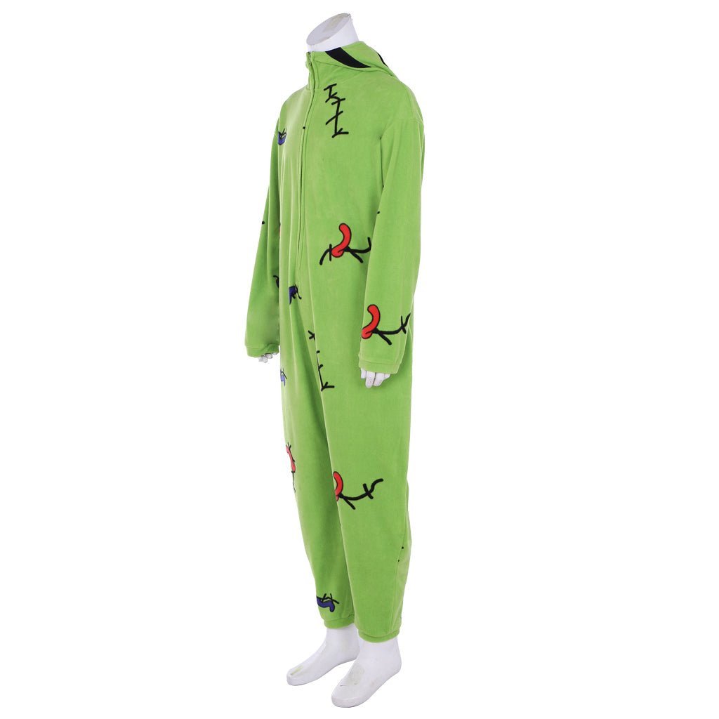 Oogie Boogie Cosplay Costume Kigurumi - Soft & Cozy Halloween Outfit | Astricos-Astricos