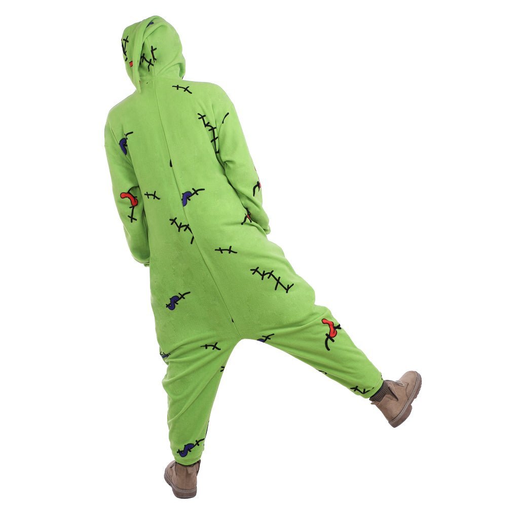 Oogie Boogie Cosplay Costume Kigurumi - Soft & Cozy Halloween Outfit | Astricos-Astricos