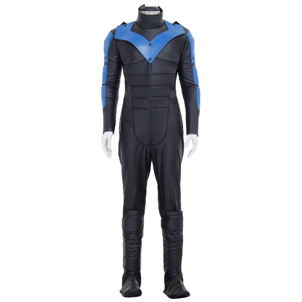 Nightwing Cosplay Costume for Men - Deluxe Superhero Bodysuit for Halloween & Cosplay-Astricos