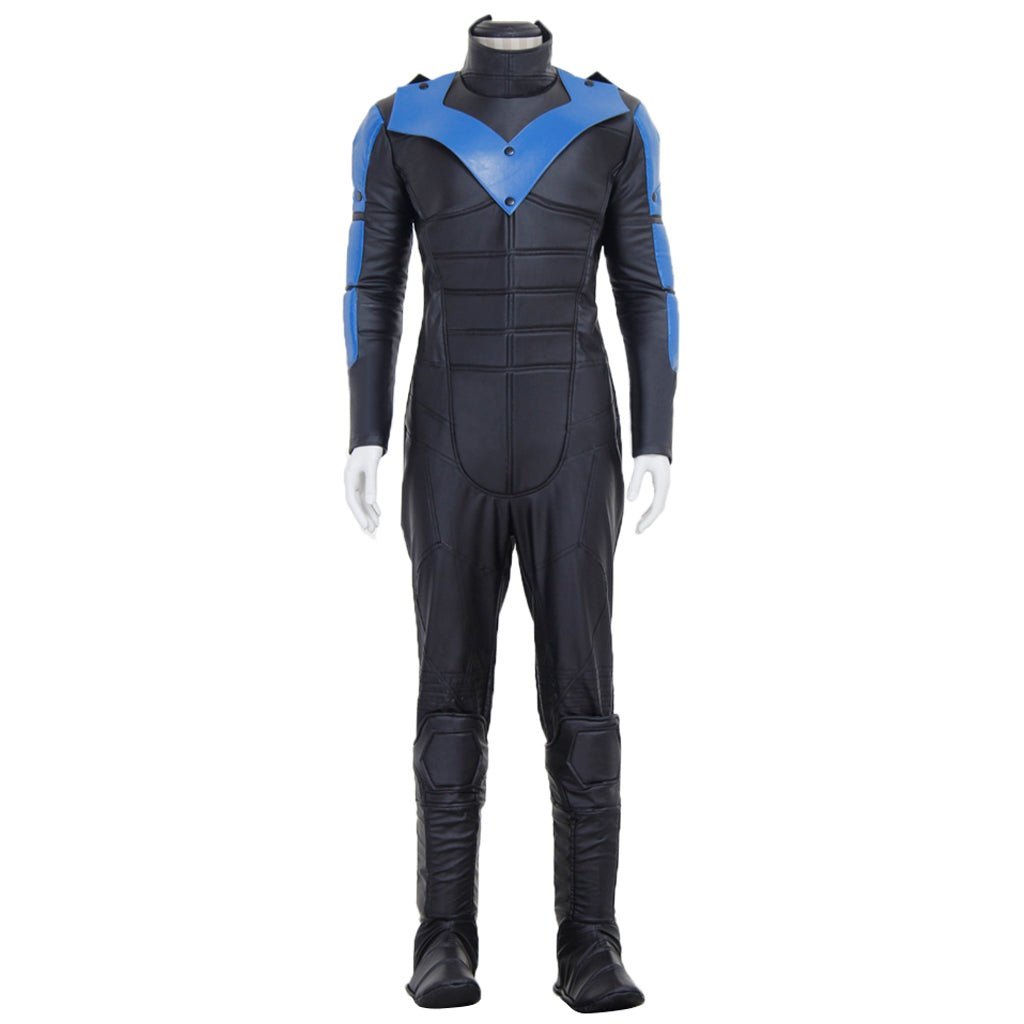 Nightwing Cosplay Costume for Men - Deluxe Superhero Bodysuit for Halloween & Cosplay-Astricos