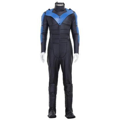 Nightwing Cosplay Costume for Men - Deluxe Superhero Bodysuit for Halloween & Cosplay-Astricos