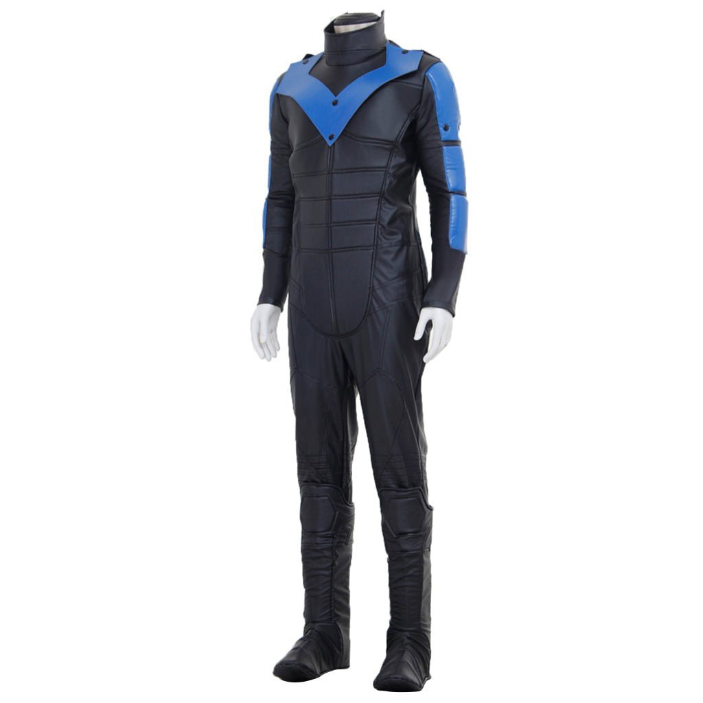Nightwing Cosplay Costume for Men - Deluxe Superhero Bodysuit for Halloween & Cosplay-Astricos