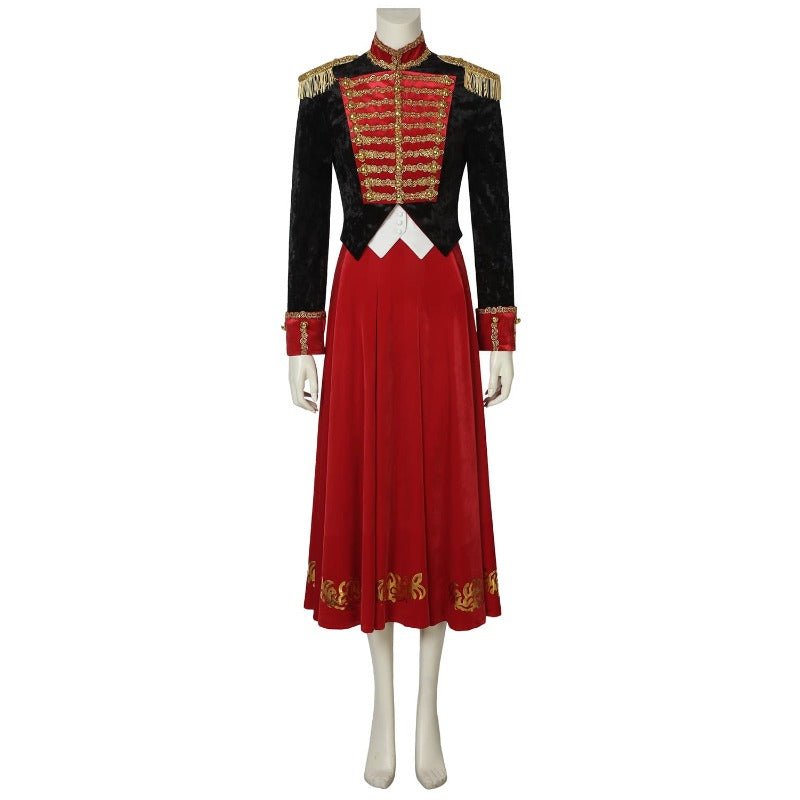 Clara Toy Soldier Cosplay Costume - The Nutcracker and the Four Realms Outfit-Astricos