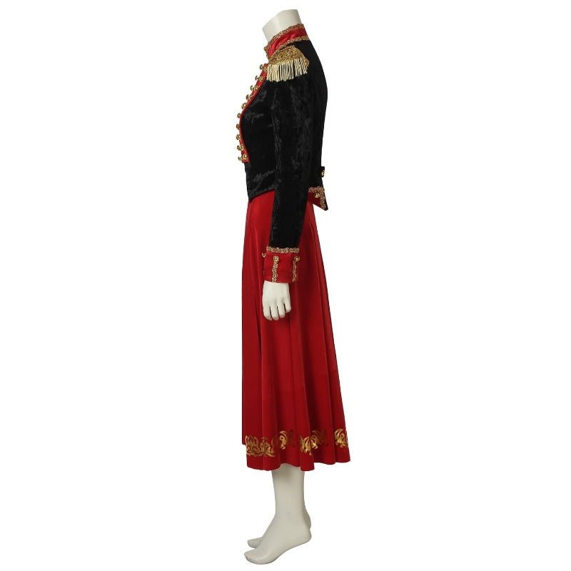 Clara Toy Soldier Cosplay Costume - The Nutcracker and the Four Realms Outfit-Astricos