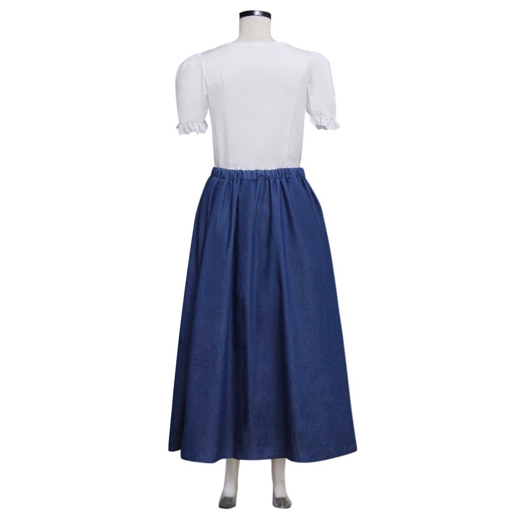 Once Upon a Time Belle Cosplay Dress for Women - Halloween & Carnival Costume-Astricos