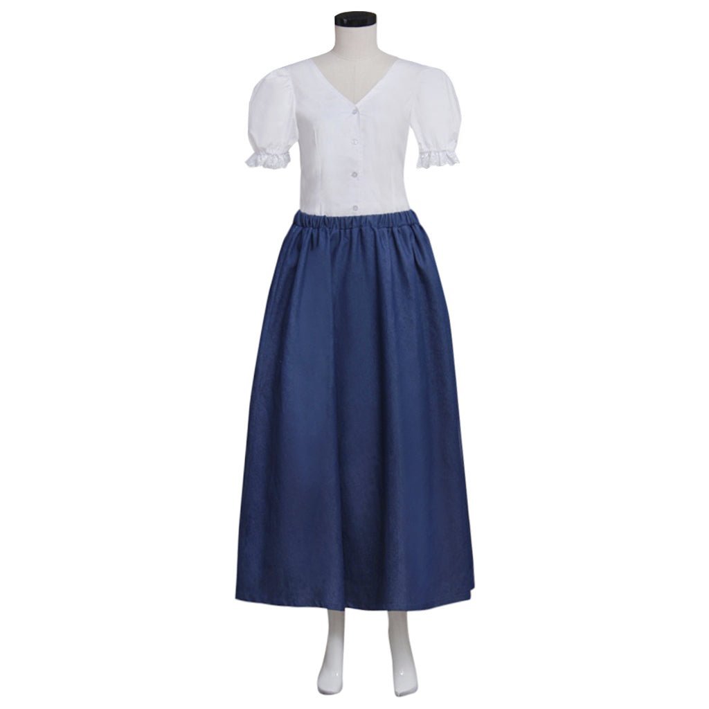 Once Upon a Time Belle Cosplay Dress for Women - Halloween & Carnival Costume-Astricos