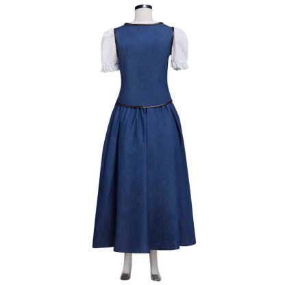 Once Upon a Time Belle Cosplay Dress for Women - Halloween & Carnival Costume-Astricos