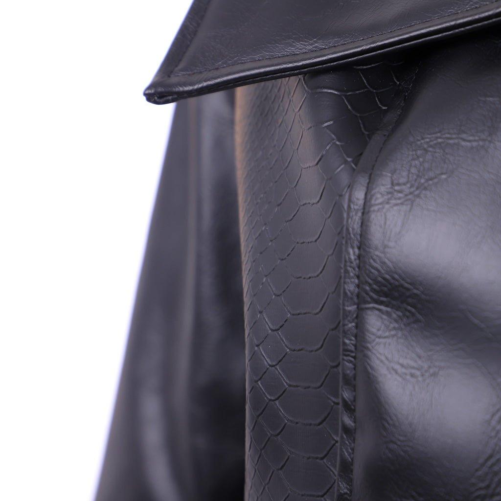 Emma Swan Cosplay Costume - Once Upon a Time Black Jacket & Pants | Halloween Outfit-Astricos