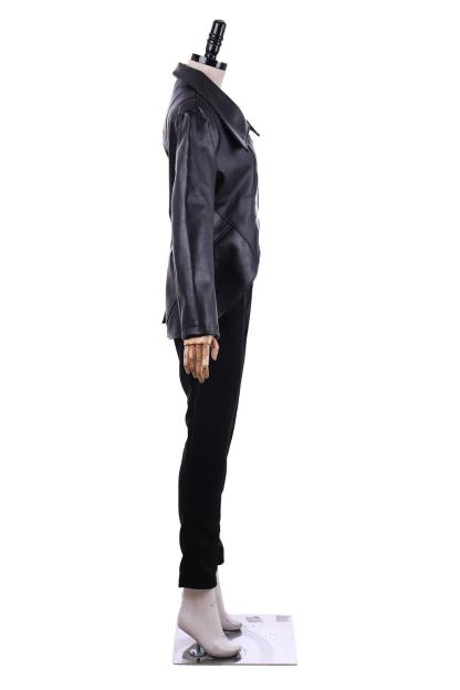 Emma Swan Cosplay Costume - Once Upon a Time Black Jacket & Pants | Halloween Outfit-Astricos