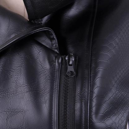 Emma Swan Cosplay Costume - Once Upon a Time Black Jacket & Pants | Halloween Outfit-Astricos