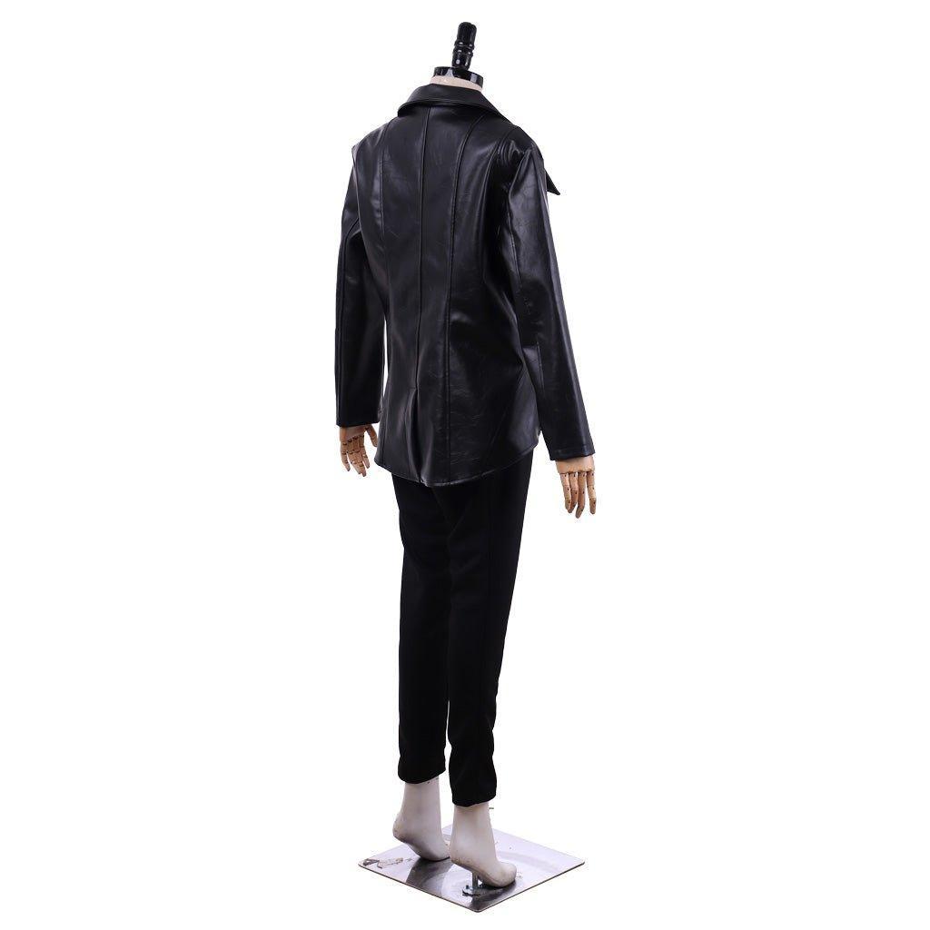 Emma Swan Cosplay Costume - Once Upon a Time Black Jacket & Pants | Halloween Outfit-Astricos